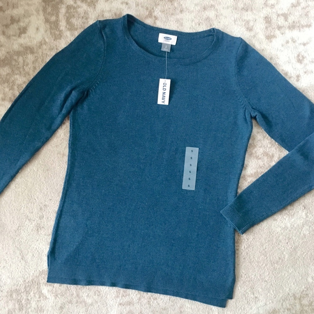 NWT Old Navy Sweater Women’s Small Oversized Blue